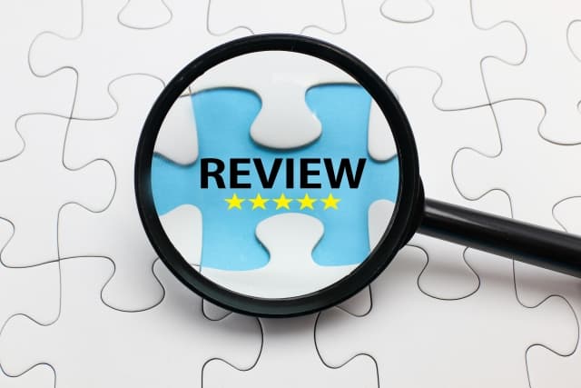 レビューのイラスト