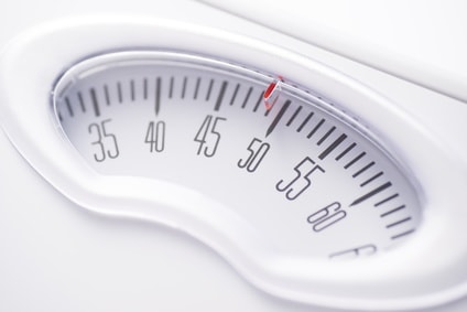 体重計の目盛り