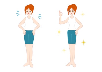 痩せた太った