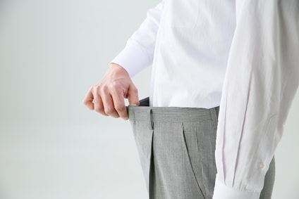 ダイエットに成功した男性