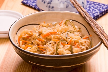 器に入った切り干し大根