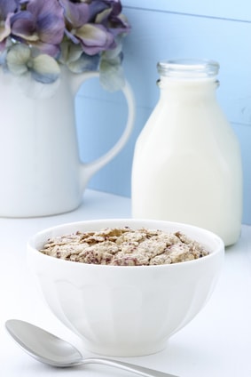 シリアルと牛乳