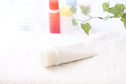 ボディケア・スキンケアセットとタオル