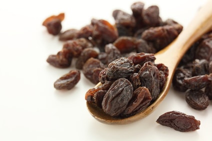 スプーンでレーズンを救う