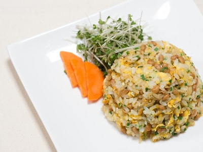 ブロッコリースプラウト チャーハン