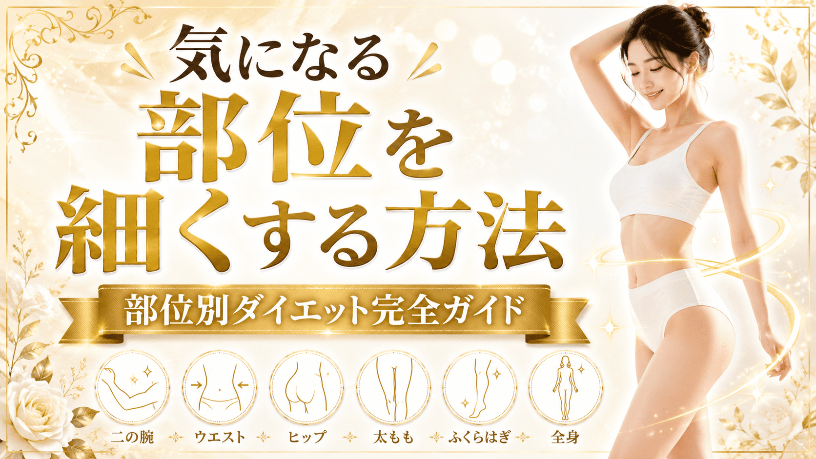 気になる部位を細くする方法のアイキャッチ画像
